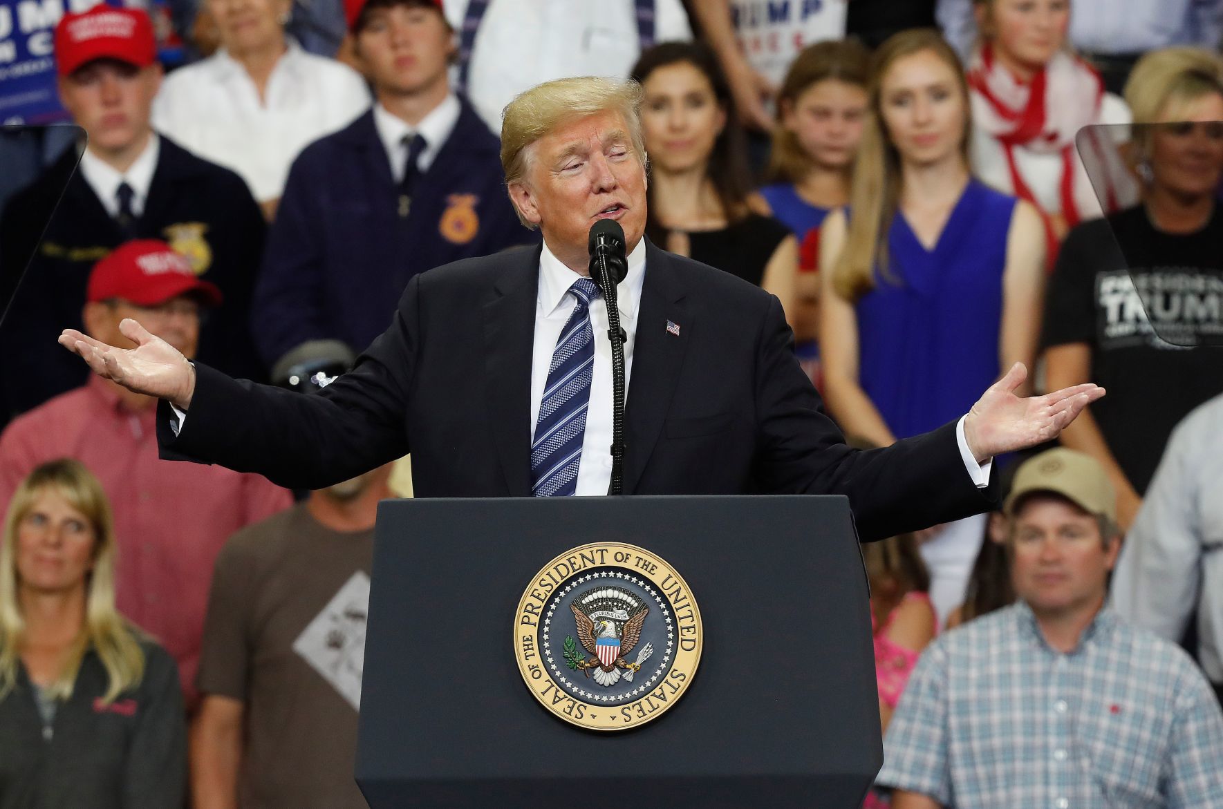President Trump visits Billings